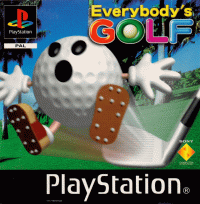 Everybody's Golf PAL Playstation PAL box art